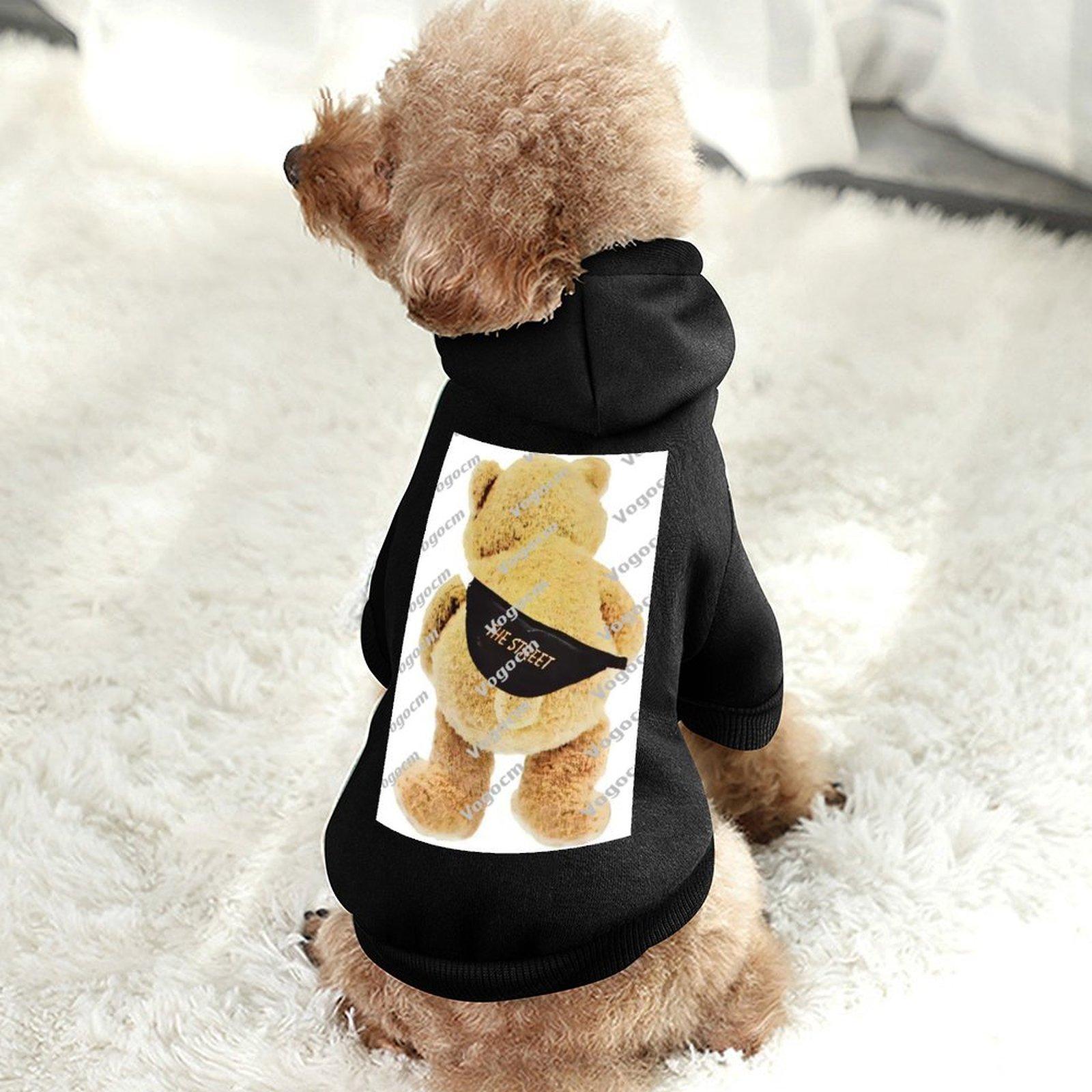 2024 Dog Hooded Sweatshirt Comfortable Hoodie Street Hip Hop Dog Clothes Hoodie Patterns Warm Wholesale Wear