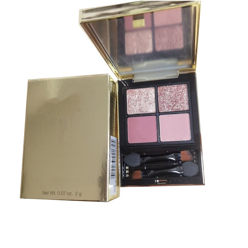 Makeup 4-color eye shadow 100-600 6 types Waterproof Shimmer Luminous Matte eye-shadow