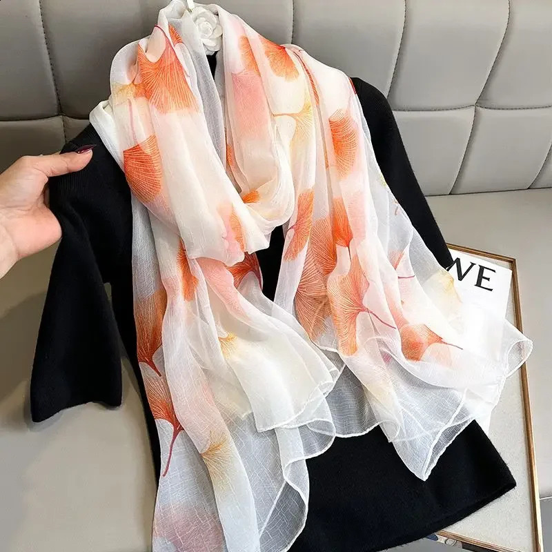 Fashionable Scarf Muslim Women Chiffon Seethrough Hijab Islam Scarfs Spring Pashmina Fashion Headscarf Shawls L30 241105