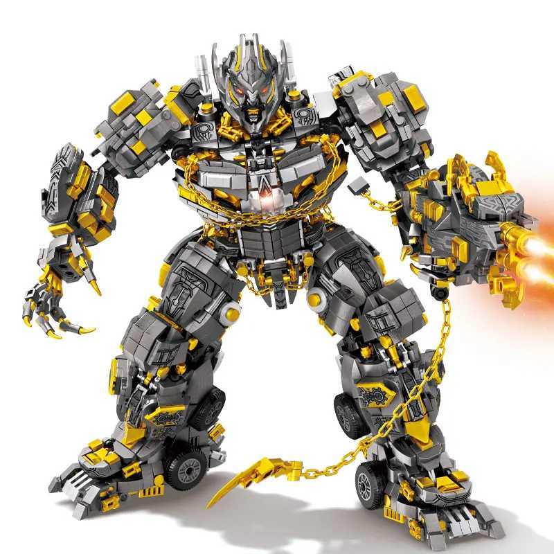 Blocks 2000Pcs Transform Beasts Robot MOC Building Sets Bricks DIY Mecha War Blocks Toys Christmas Gifts for Boys Adt Kids Technical C251203