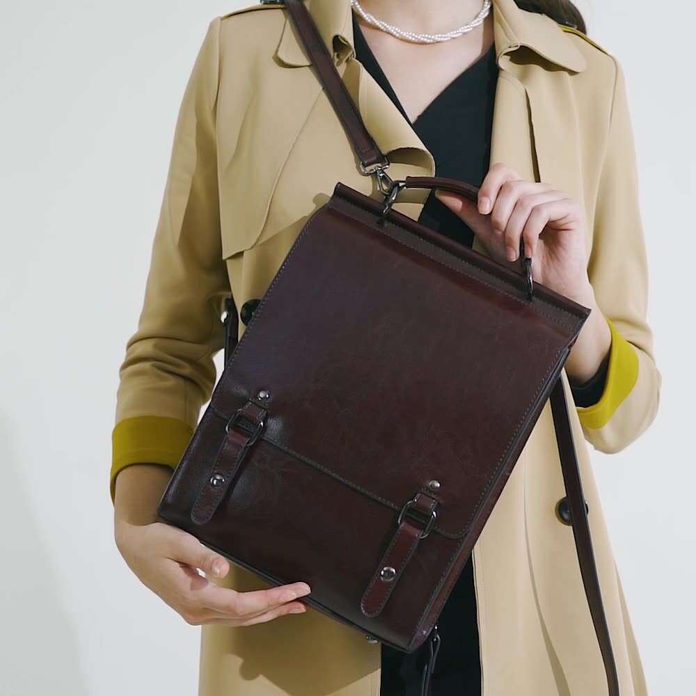 2024 Custom Student Genuine Leather Girls School Bags Casual Sports Women's Backpac Fashion Retractable Waterproof Polyester