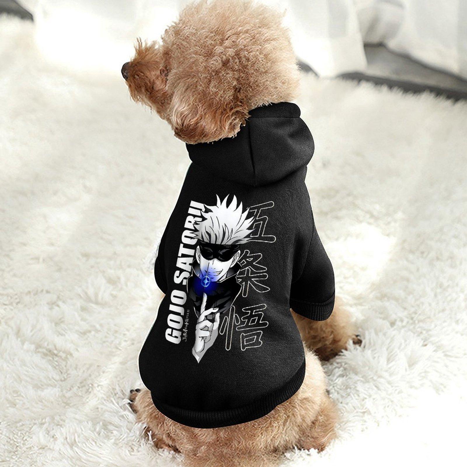 New Dog Sweatshirts Breathable Soft Outdoor Dog Hoodie DIY Anime Terylene health cloth Comfortable Pet Hoody