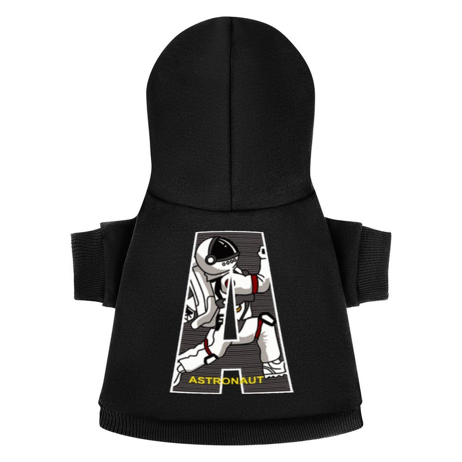 2024 Dog Hoodies Long Sleeve Fall/Winter Walking Hoodie for Pet Customized large size Anti-linting Cool Design Pet Clothes