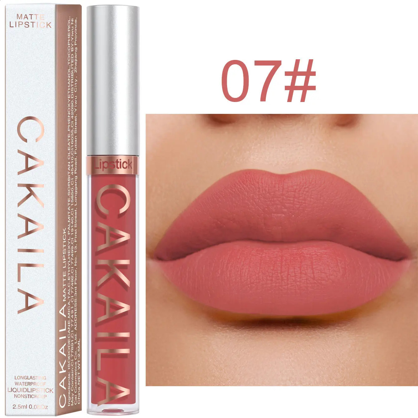 18 colors Matte Velvet Lipstick Sexy Waterproof Liquid Lipsticks Korea Long Lasting Non-marking Red Makeup Cosmetic Nude 241105