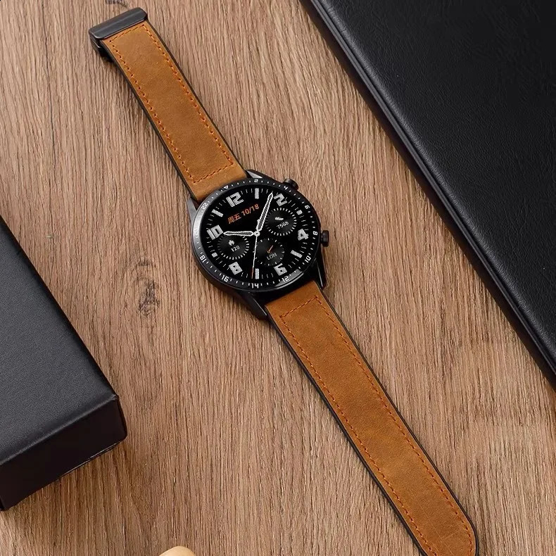 Leather Silicone Strap For Xiaomi Watch 2 Pro S4 S3 S2 S1 Active 22mm Magnetic Band Mi Color Miwatch 241105