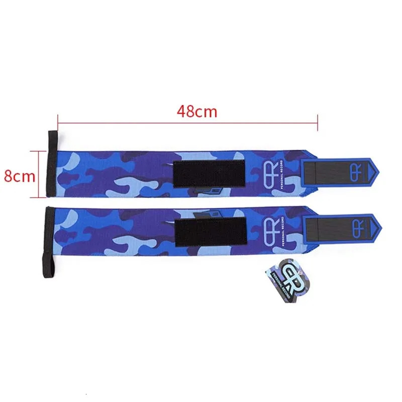 Camouflage wristband wrapped gym fitness weightlifting hand support Crossfit wristband for men and womens exercise wristband support 241104
