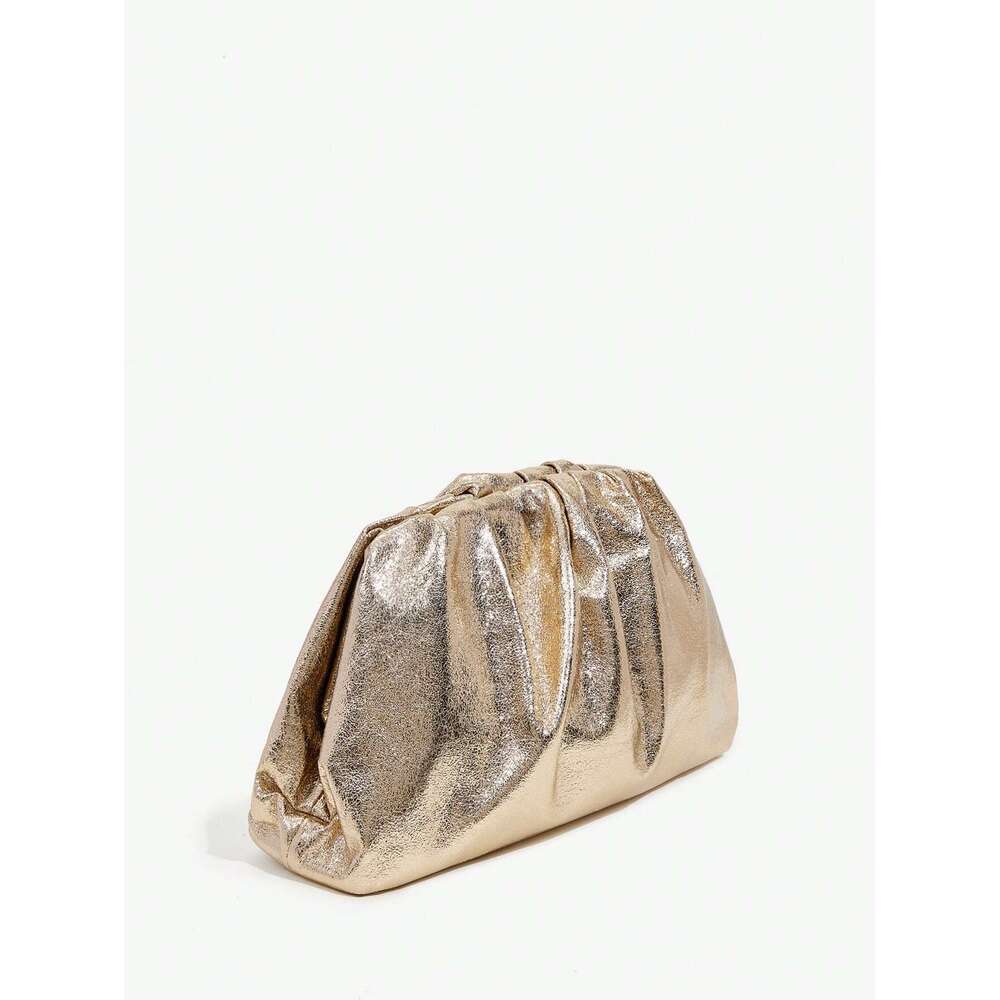 Designer Bag Ladies Shiny European And American PU Metal Crack Luxury Hand-Held Dinner Bag All Suitable For Banquet Wedding Evening Wear