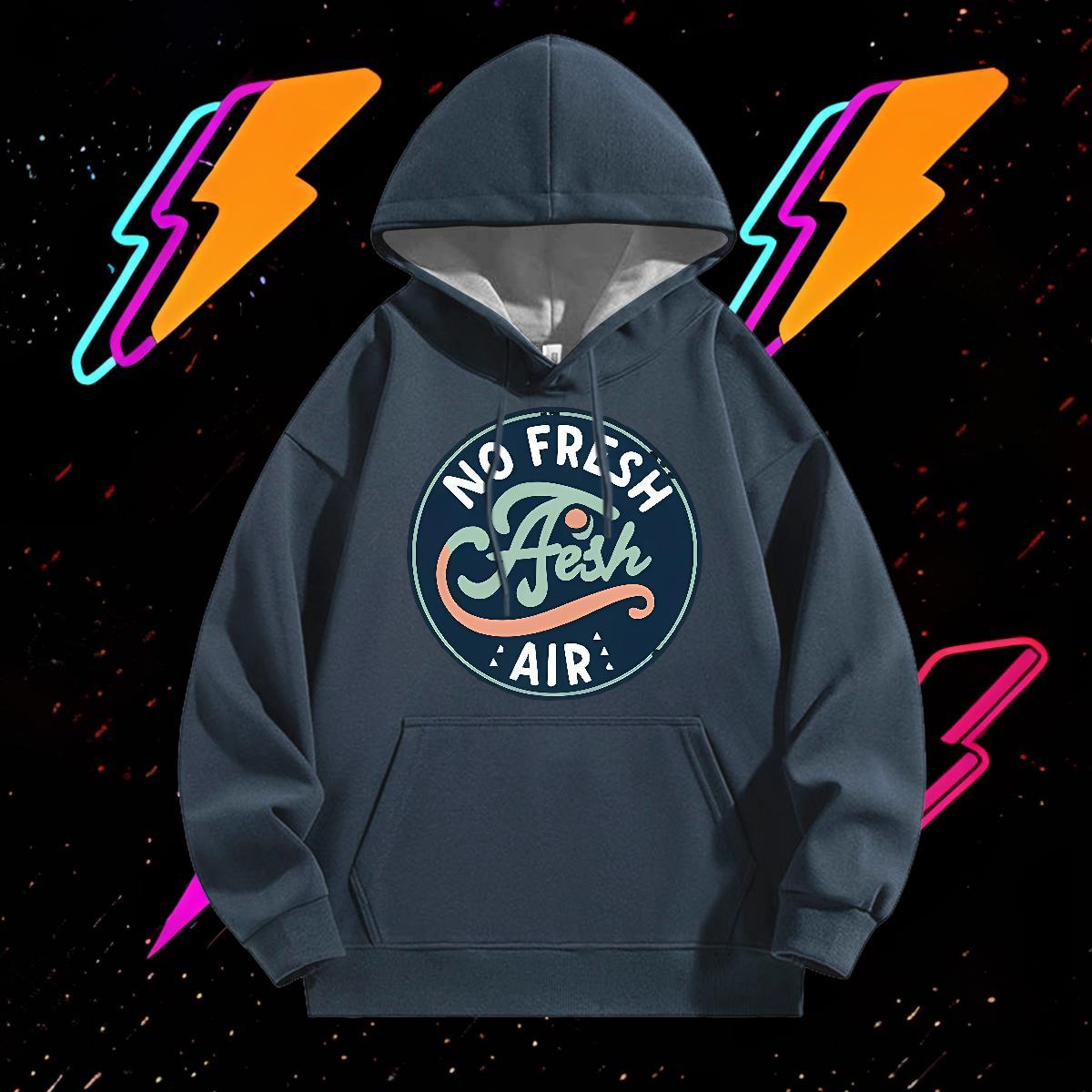 Wholesale Hoodie for Men Breathable Long Sleeve Comfortable Men's Hooded Sweatshirt Black Oversized Top Pullover Hoodie Street Wear 350g Cotton