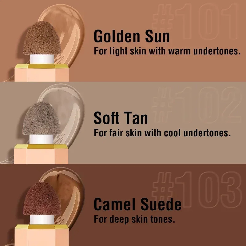 Waterproof Liquid Contour Bronzer Stick Natural Lasting Matte Nose Shadow Contouring Brighten Face Highlighter Cream Face Makeup 241105