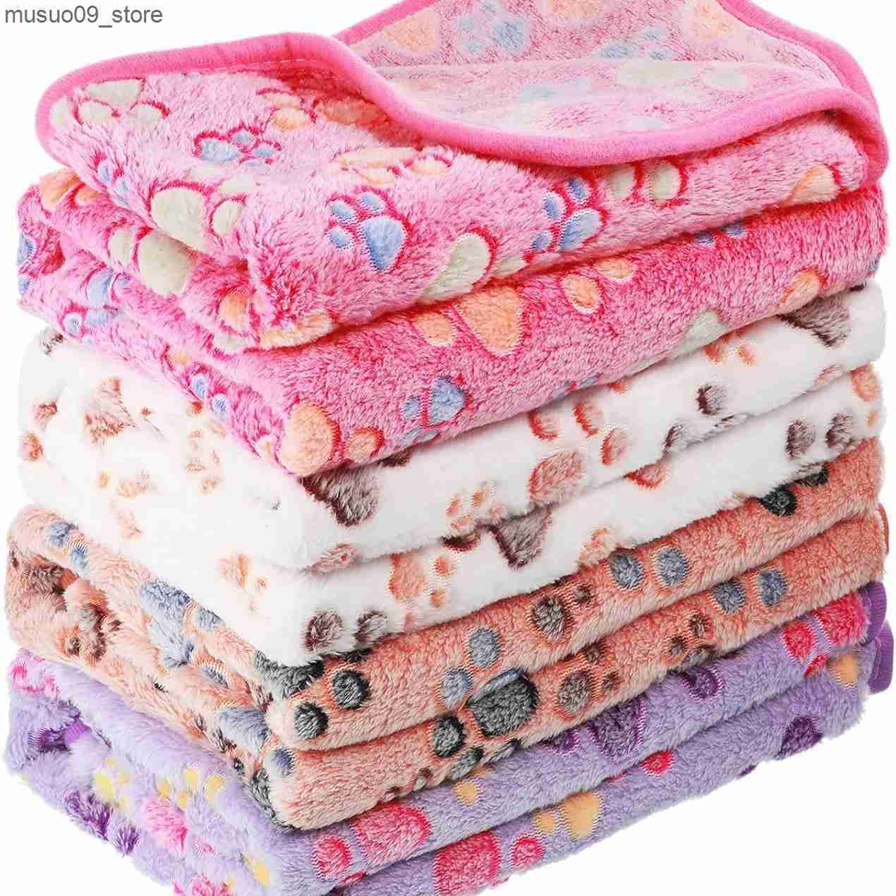 kennels pens 3 Cute and Warm Pet Mattress Cover Towel Handmade Cat and Dog Wool Soft Blanket Suitable for Small Medium Large Dogs and Small Dog Pet Su