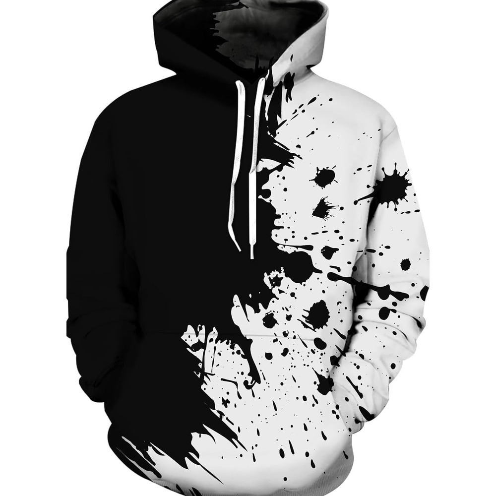 Hoodie for Mens Womens Graphic Hoodies for Men Funny Novelty Pullover Sweatshirt Xmas Teen Boy Gifts Black red Galaxy Hoodie Graphic Fashion Trends