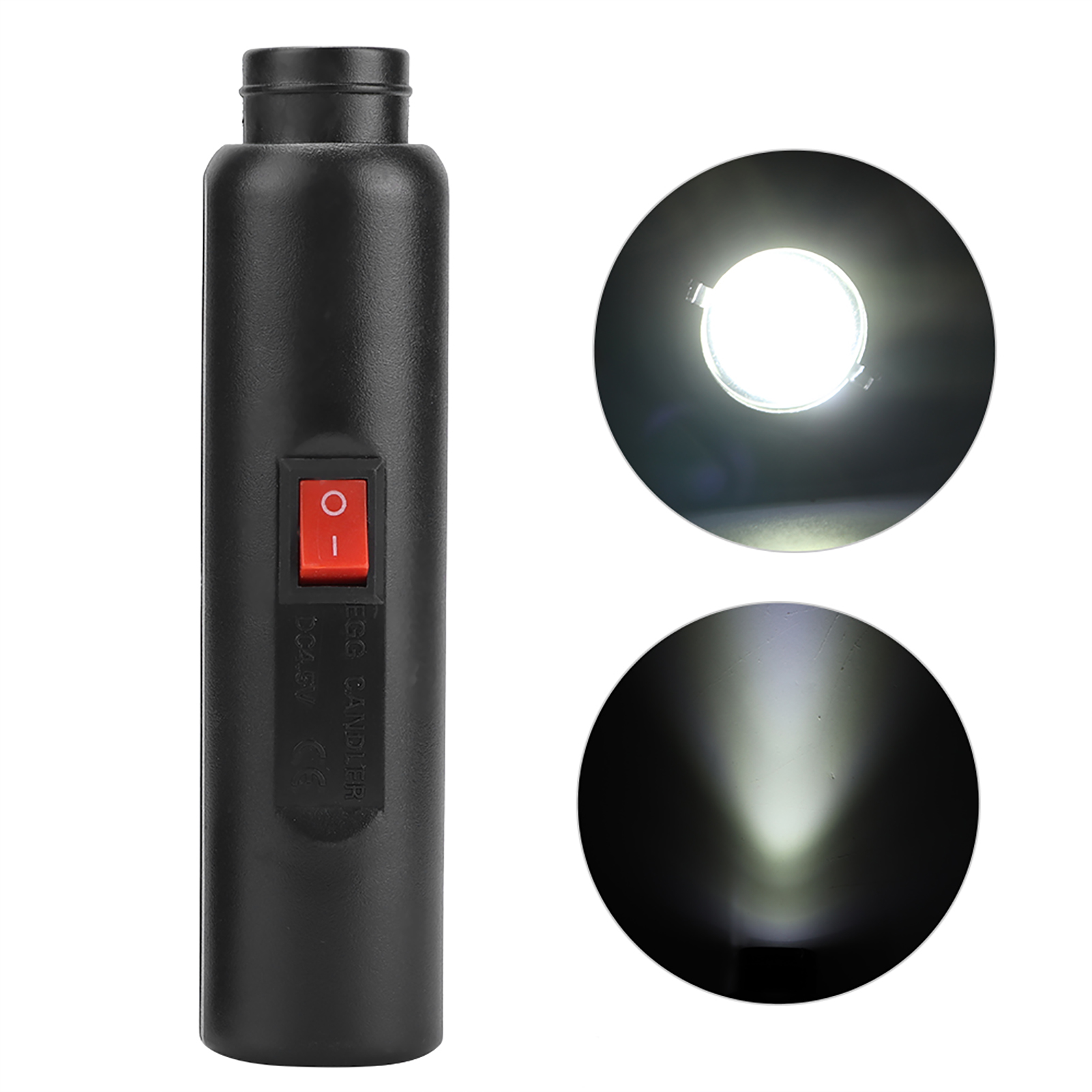 Bright Cool LED Light Egg Candler Tester Egg Candling Lamp Growth Inspection EU Plug 100-240V