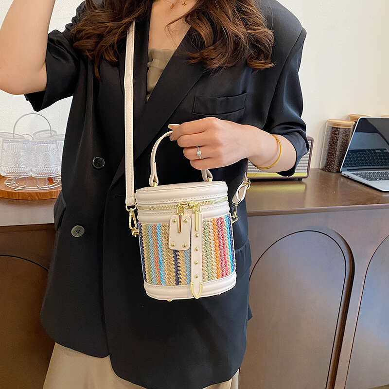Designer Bag Bag Han Is A High-End Sense Of Multi-Purpose Bucket Bag Summer 2024 New Design Cross-Body Bag Ladies Handbag