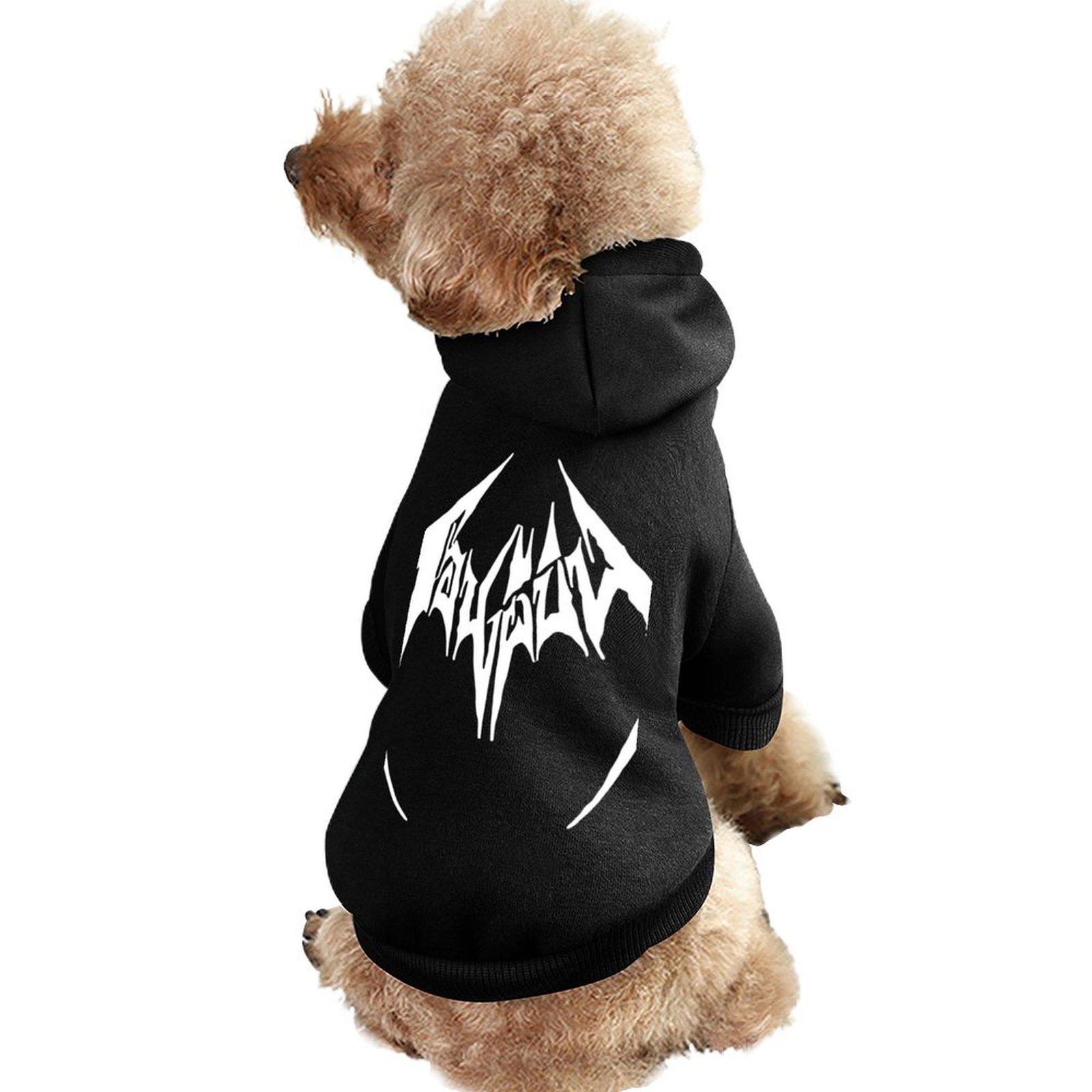 Fashion Dog Hoodie Breathable Hoodie Fall/Winter Walking Dog's Hooded Sweatshirt Cartoon Print Warm Designer Wear