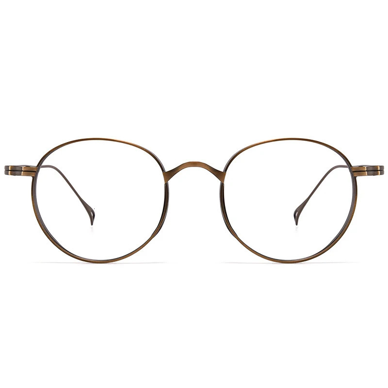 Japanese Handmade High-end Ultra-light Pure Frame Retro Fashion Glasses Can be Customized Myopia Anti-ultraviolet 241105