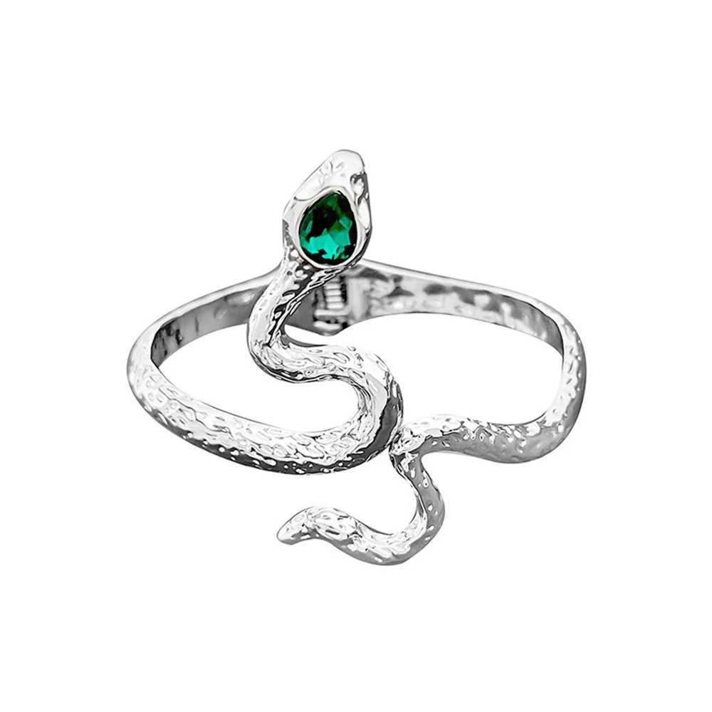 Charm Fem Green Zircon Round Bracelet Cute Silver Adjustable Wedding Jewelry X241106