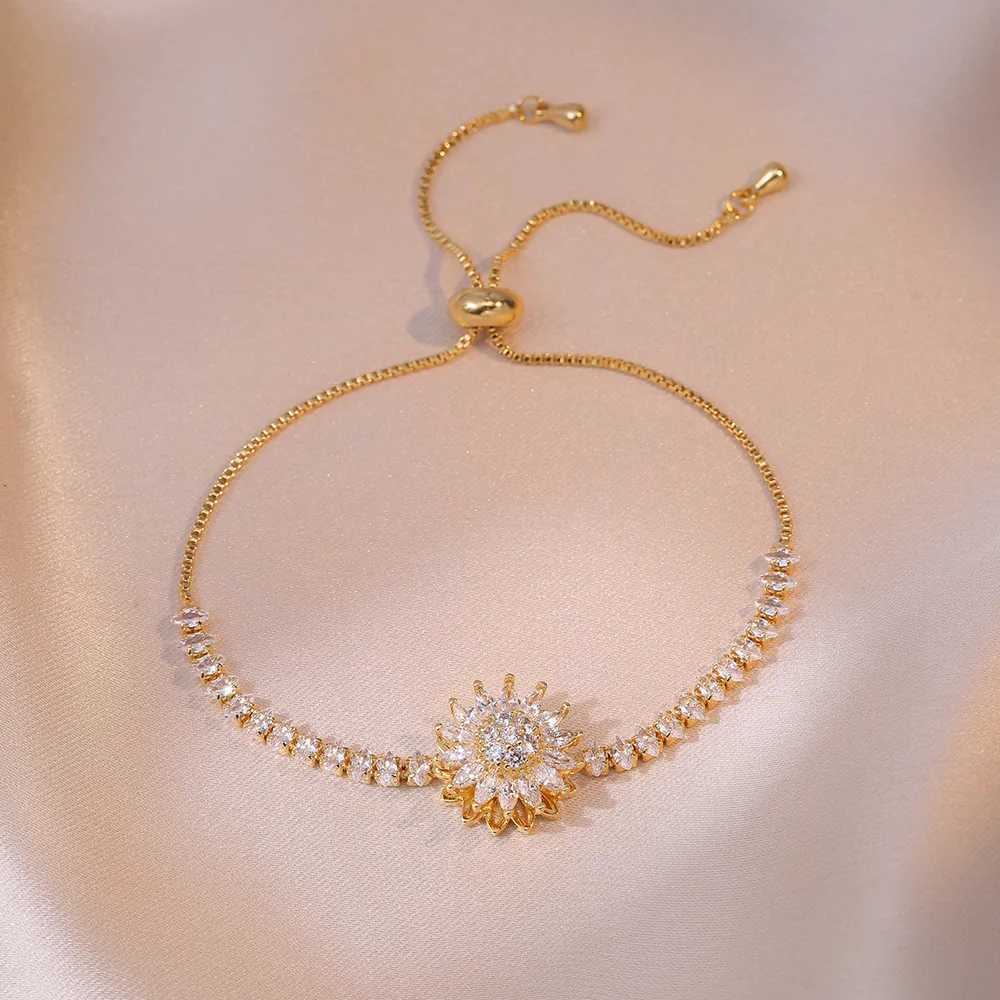 Beautif Fashionable Suower necklace ring Charm Wen Jewelry Accessories perfect birthday gift for Wen girl X241106