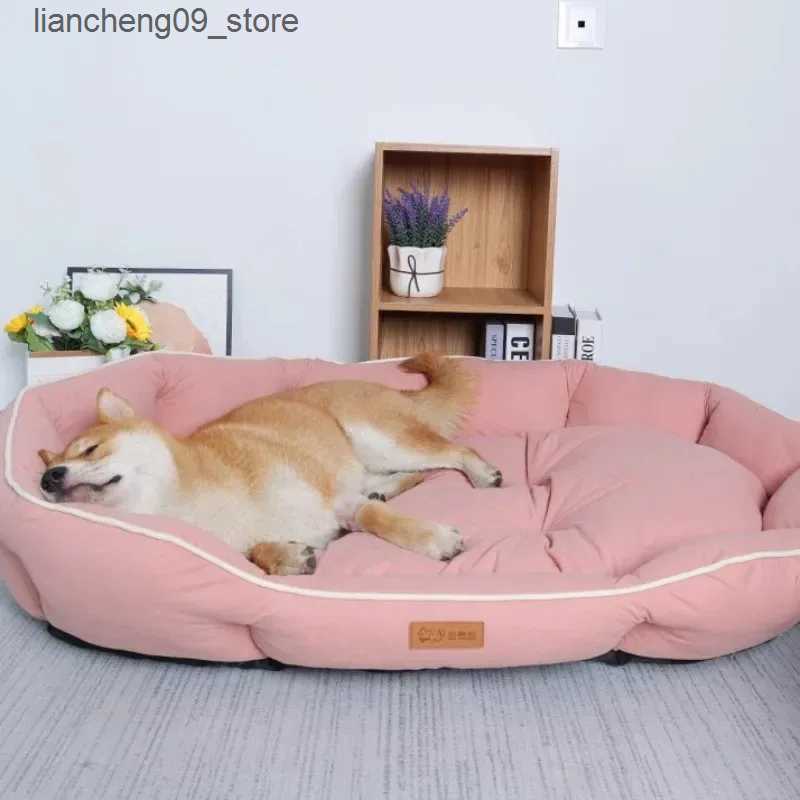 kennels pens Pet bed dog bed large dog bed dog house accessories washable bedding plush mat accessories bottom mat L240910