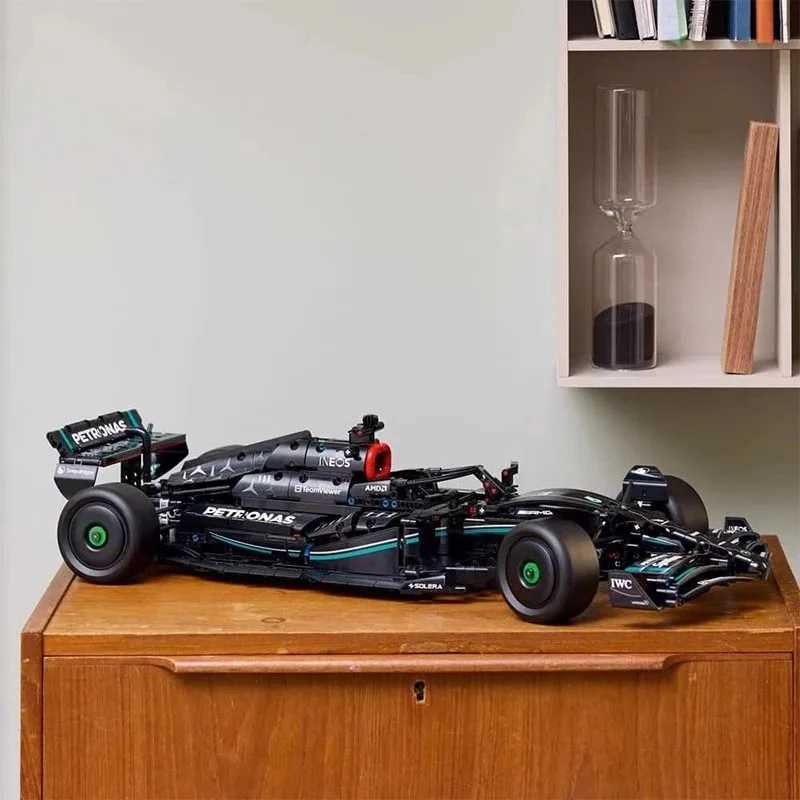 Blocks 1642 pieces of AMG F1 W14 E performance racing blocks compatible with icons 42171 childrens toy giftsY241106YQPN