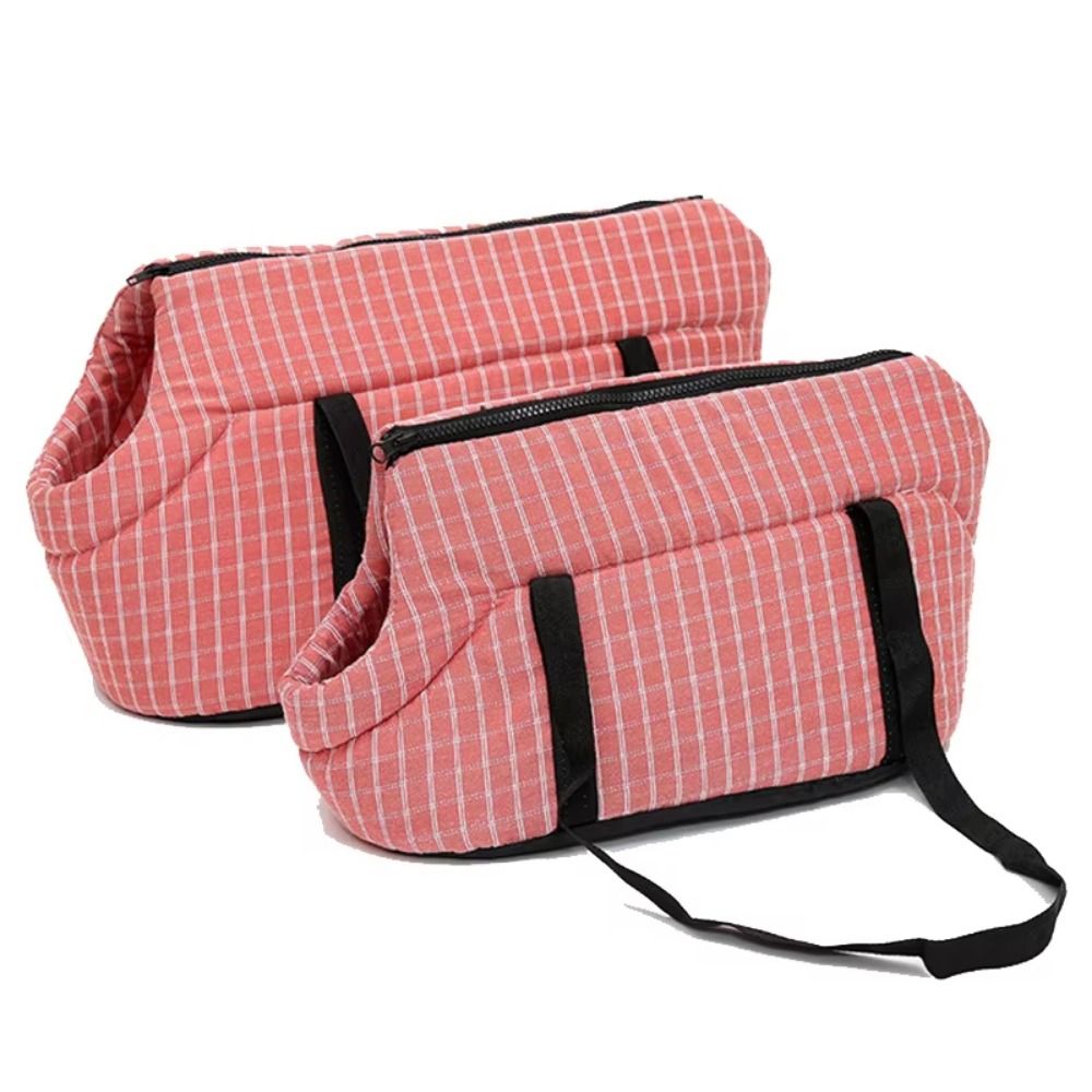 Durable Soft Pet Carrier Bags Breathable Zipper Pet Handbag Portable Thickened Dog Carrying Case for Travel