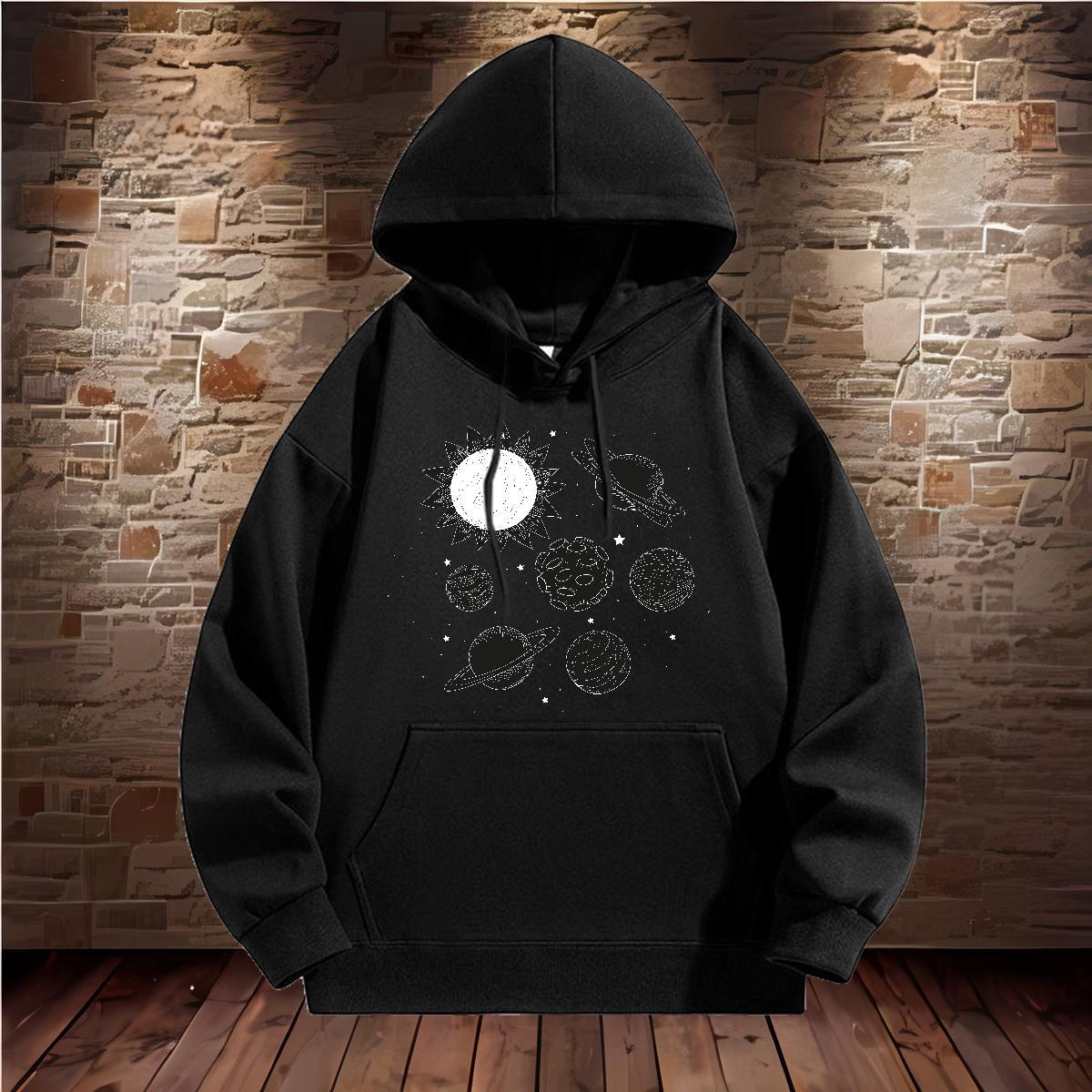 Fashion Designer Man Hoodie Breathable Drawstring Hoodie Cool Design Men Clothes Hoodie US/EU Size Clothings Casual Daily Wear 350g Cotton