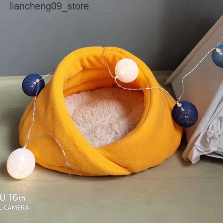 kennels pens Dog bed cat bed cave washable cat bed comfortable pet bed suitable for small dogs L240910