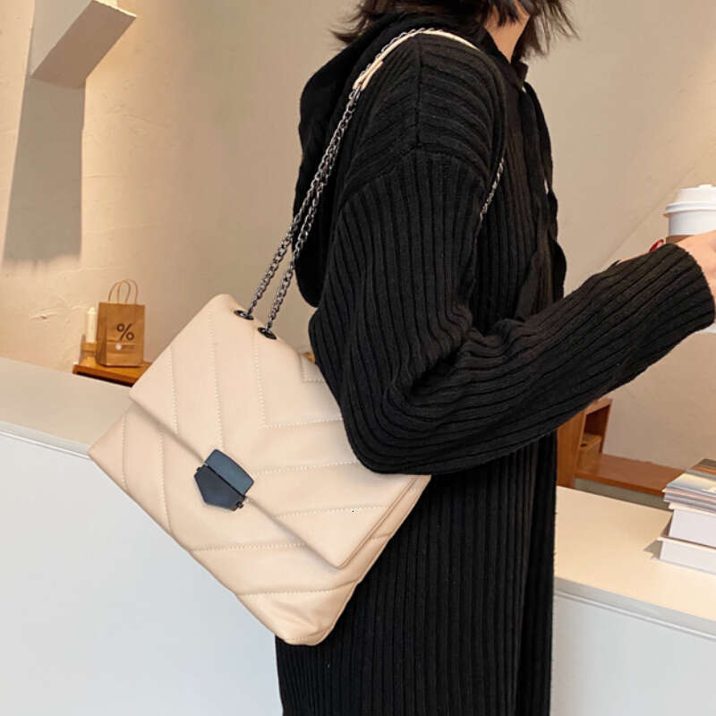 Designer Bag V-Line Crossbody Bag For Women 2024 Fashion Sac A Main Females Shoulder Bag Females Handbags And Purses With Handle