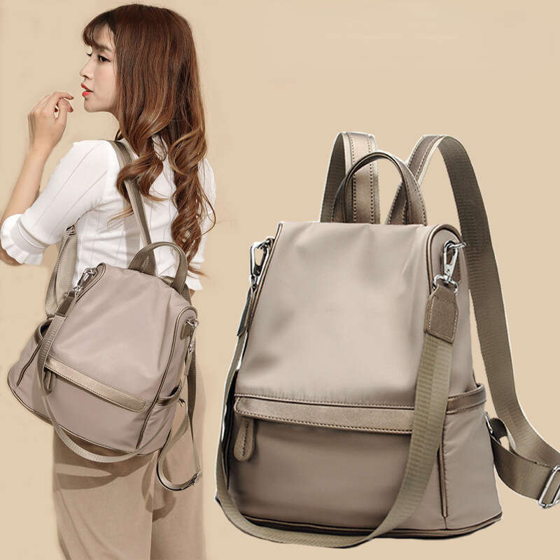 New Anti-Theft Double Shoulder Waterproof Oxford Cloth Backpack Casual Travel Bag