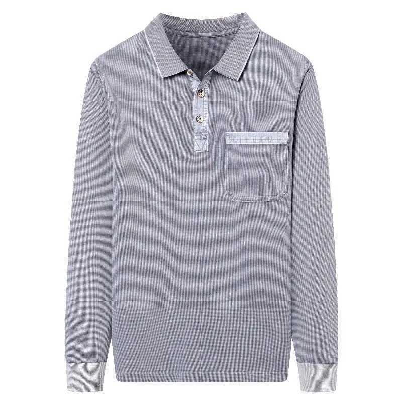 2024 New Cotton Mens Long Sve Casual Spring and Autumn Clothing Solid Korean Luxury Mens Shirt W241106