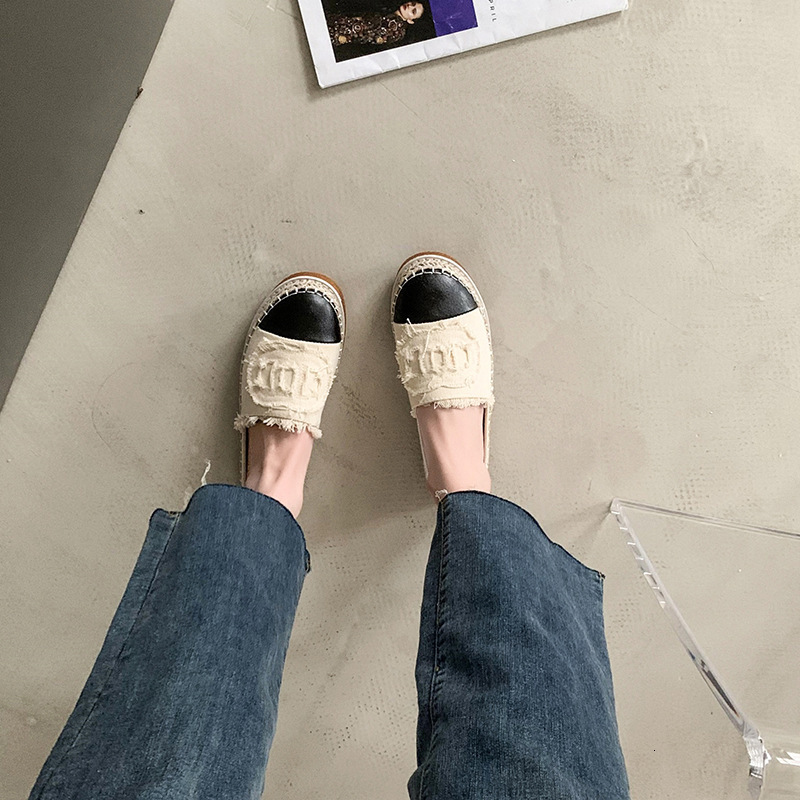 Fisherman's shoes for women 2024 new autumn casual flat toe half slippers, small fragrant style, internet famous, single shoe trend