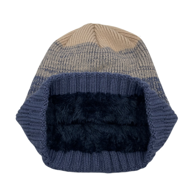 High quality design, Men's and women's neutral autumn and winter with velvet outdoor windproof ear protection knitting, woolen hat
