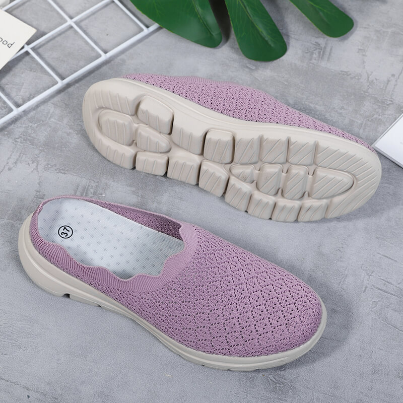 Elderly Friendly Mesh Sandals for Women - Lightweight and Breathable Design, Available in Sizes 41 and 42