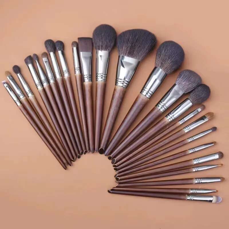EOEKKY 2024 Set Mascara Brush Series High Quality Animal/Fiber Beauty Pen - Professional Makeup Tools