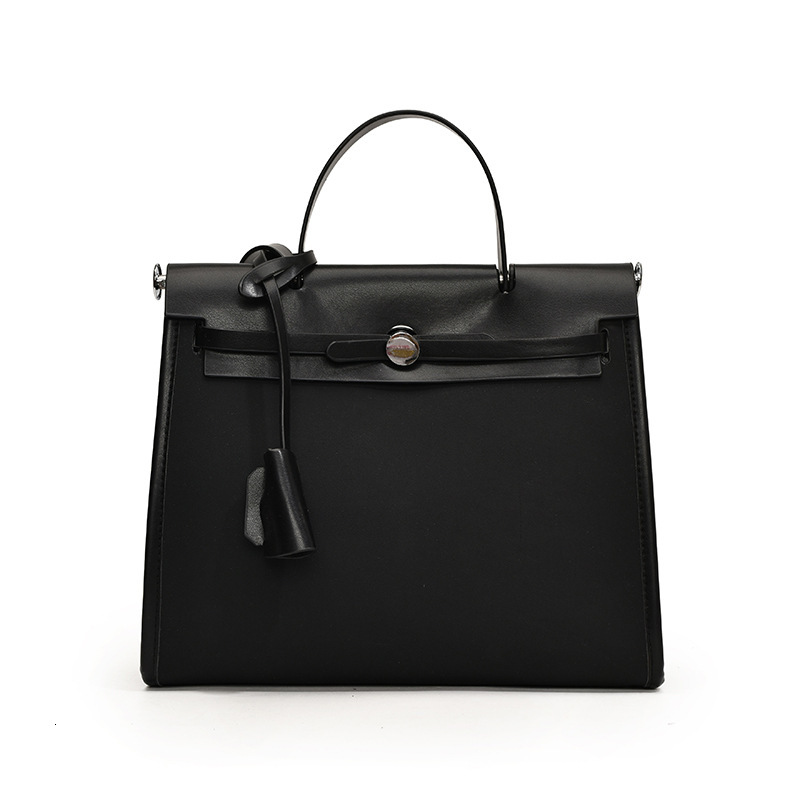 2025 Designer Suede Veet Kelly Women's Autumn/winter New Large Capacity Matte Texture Handheld Crossbody Bag