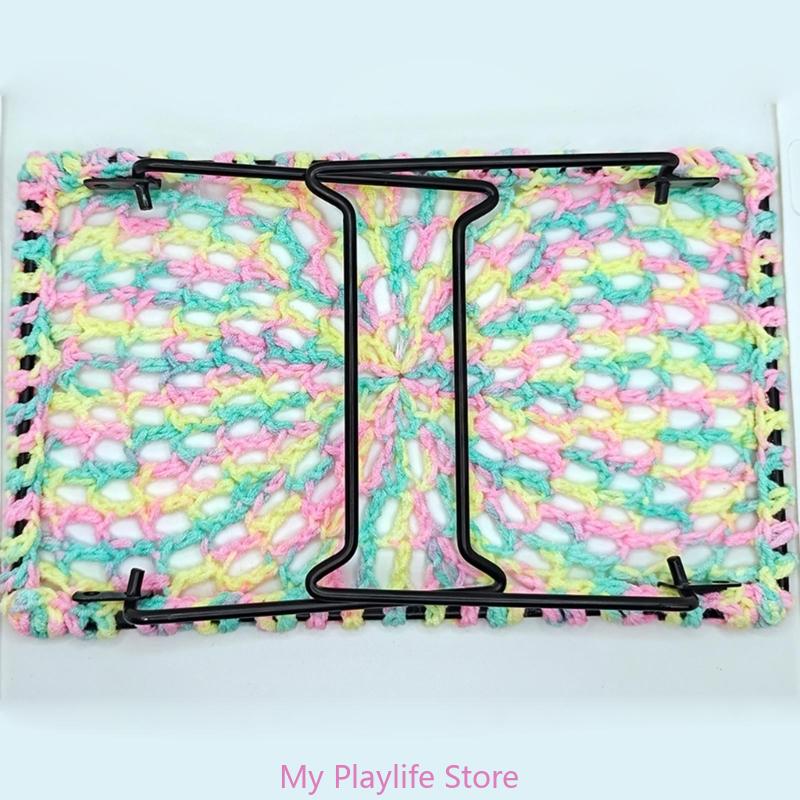 Reptiles Summer Hammocks Lizards Hammock Bearded Dragons Rectangle Crocheted Net Hammock Bed Crocheted Supplies