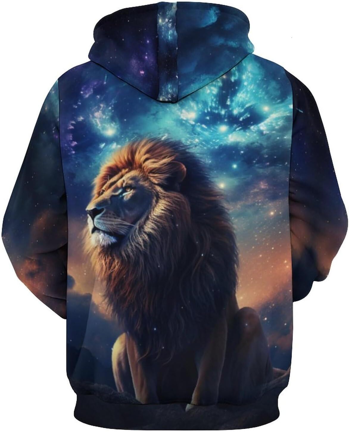Hoodie for Mens Womens 3D Print Lion Hoody Novelty Hoodies Men Womens Casual Pullover Graphic Hoodies sweatshirt Handsome Lion