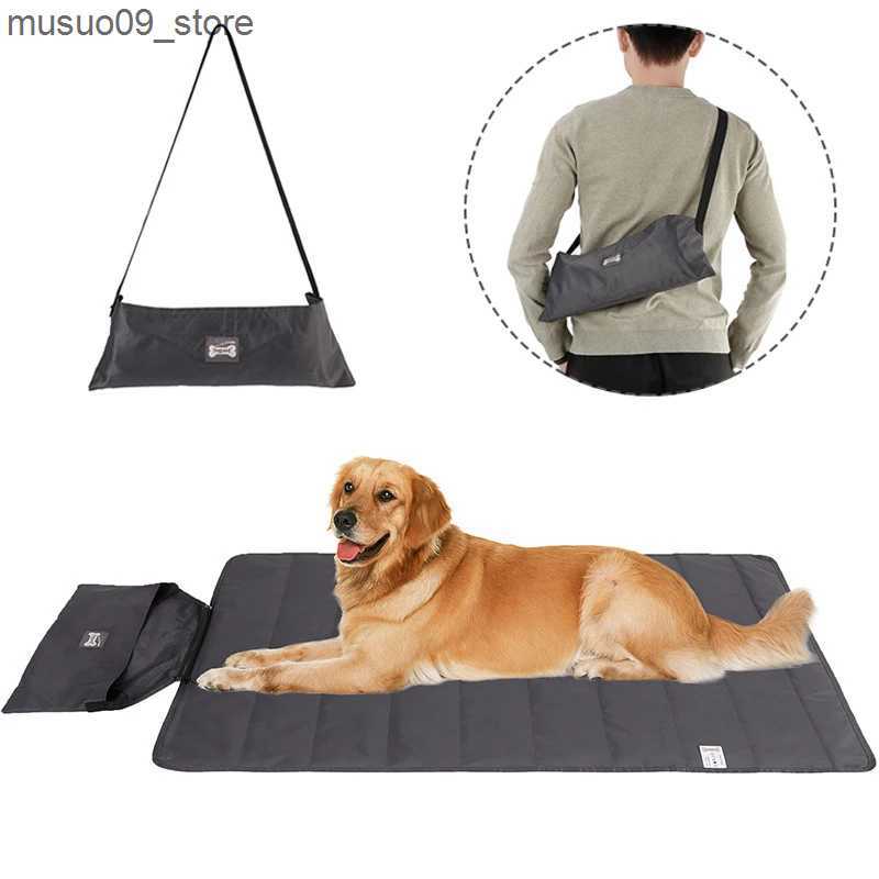 kennels pens Outdoor pet dog mat portable blanket cat mattress reversible waterproof sleep mat foldable camping travel mat L240910