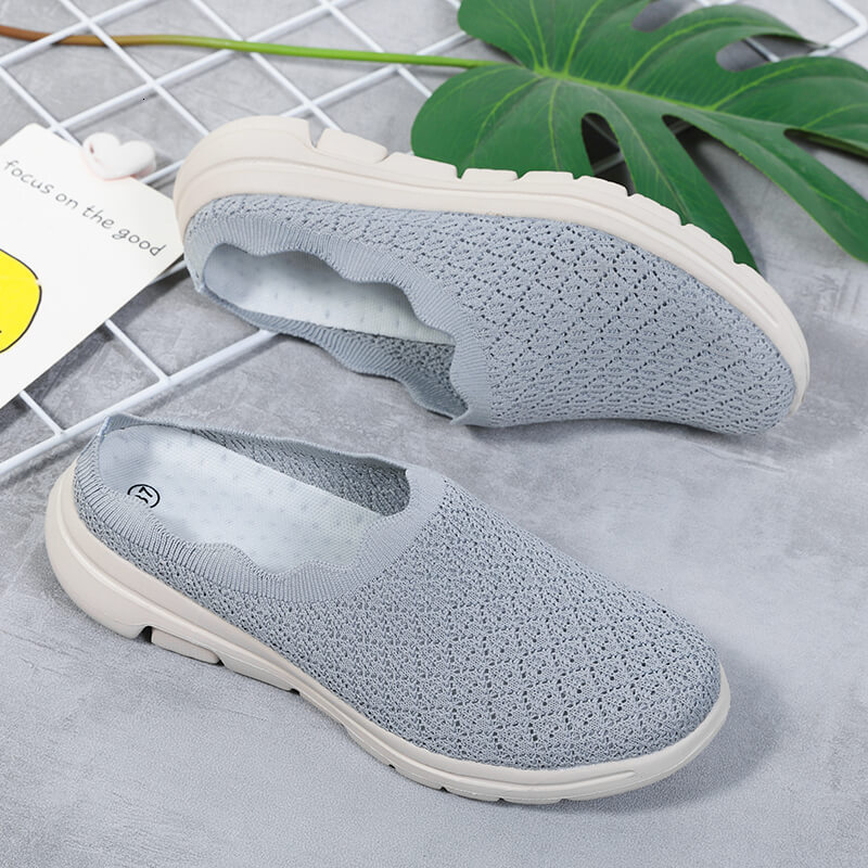 Elderly Friendly Mesh Sandals for Women - Lightweight and Breathable Design, Available in Sizes 41 and 42