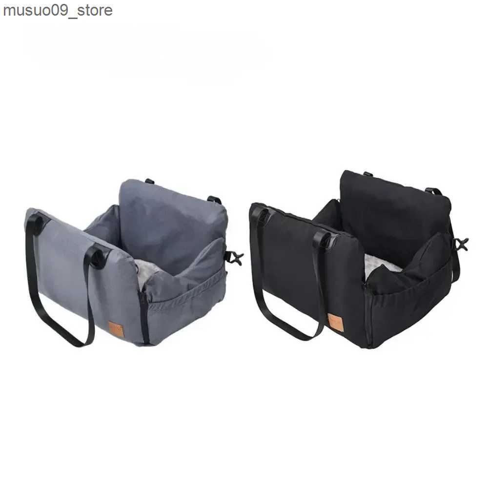 kennels pens Thick pet car seat travel driver bag detachable and washable ultra soft portable pet car travel bed safety pet supplies L240910