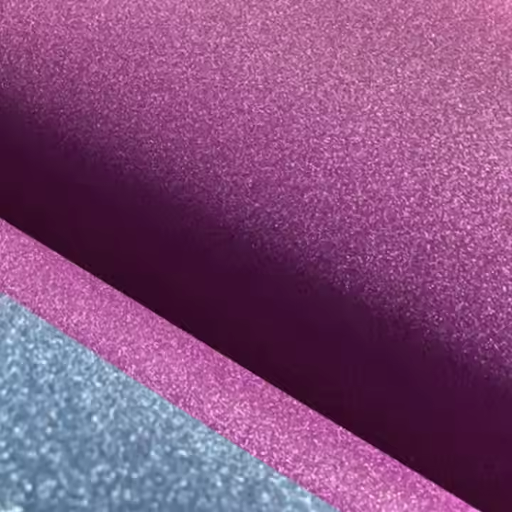 Custom Size Gold Color Gift Wrap Decorative Packaging Film Coated Metallized PP Glitter Film Roll