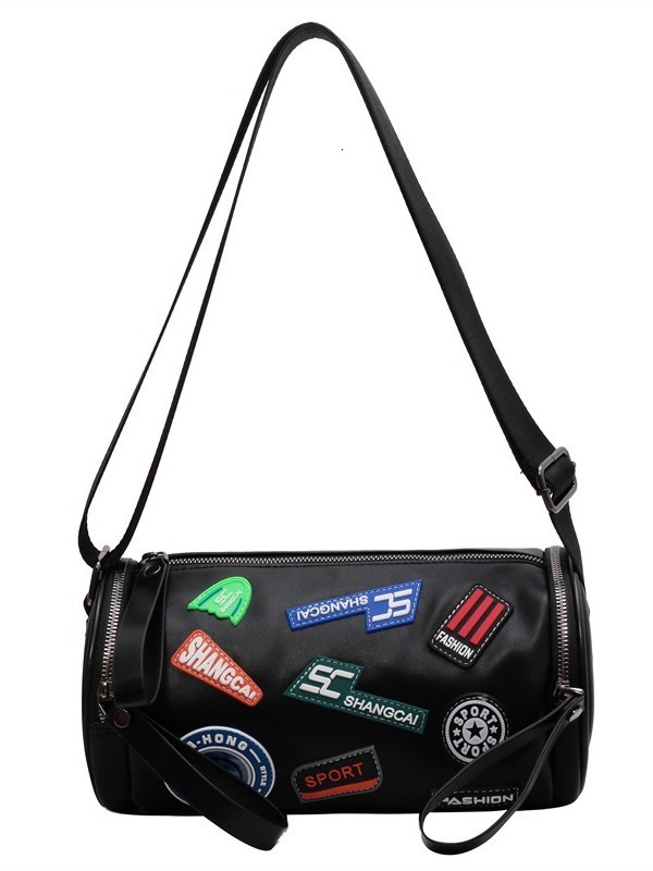 Fashion New Women's Single Crossbody Badge Cylindrical Versatile Shoulder Bag Designer Bags Handbags Women