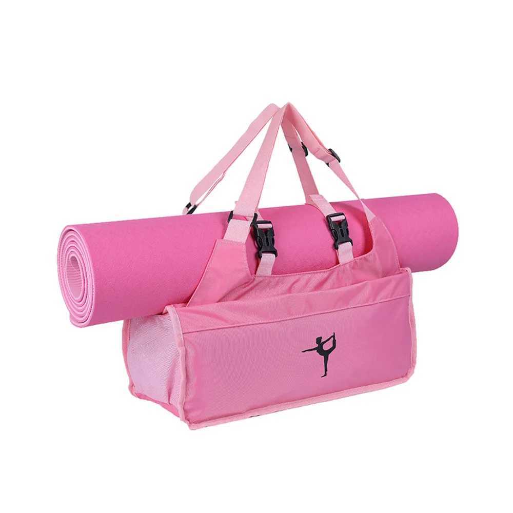 Multifunctional Waterproof Fitn Yoga Bag For Women Sport Gym Shoulder Yoga Mat Storage Bags Outdoor Training Pack Without MatXJ241106