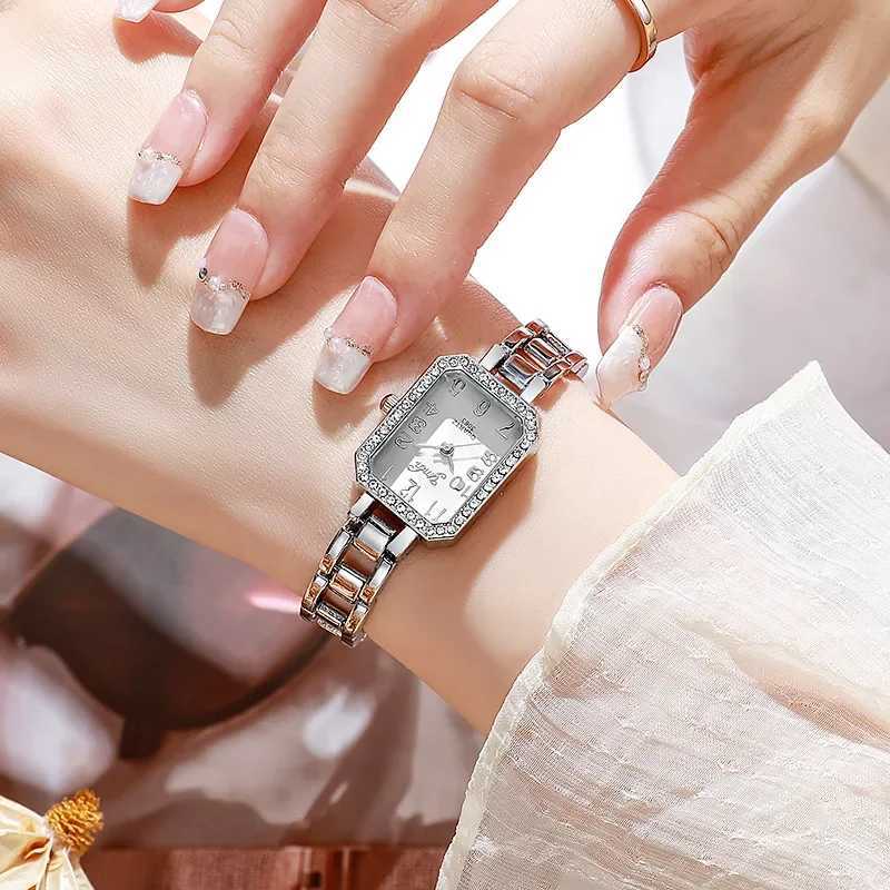 Mayzhisu Wen Watches Luxury Gold Alloy Strap Womens Quartz Watch Fashion Quality Fem Ran Sc Watch Gift X241106