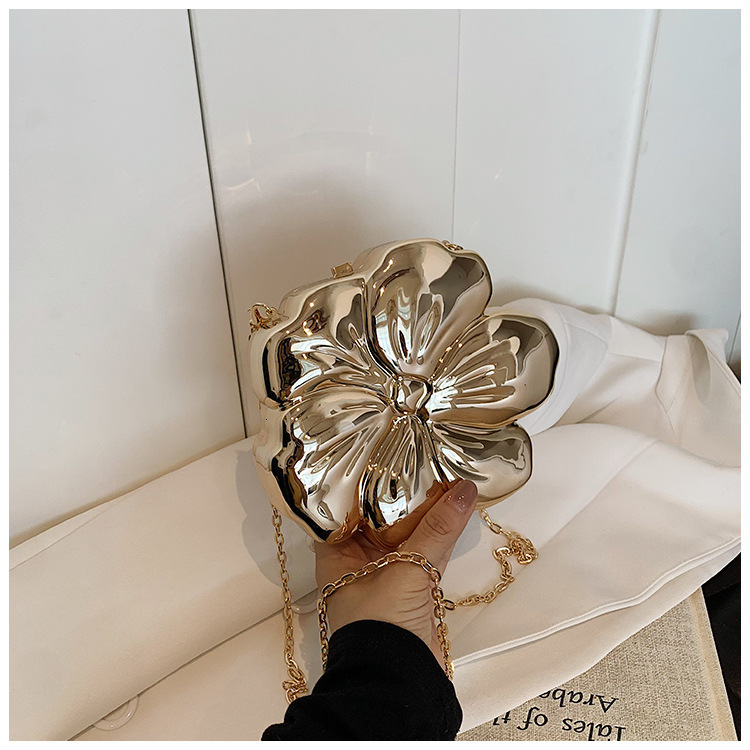Flower Shaped Banquet With Western Style New Versatile Women's Bag Designer Bags Handbags Women