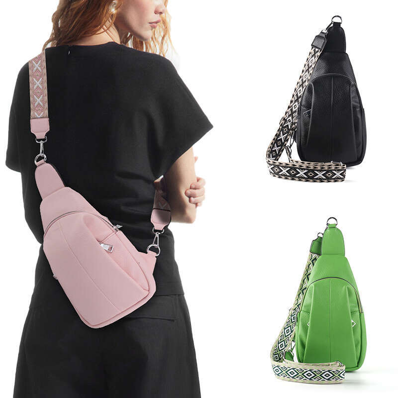 2024 New Arrival Women's Sg Vegan Leather Fanny Pac Crossbody Bag With Adjustable Shoulder Strap Chest Bags For Travel