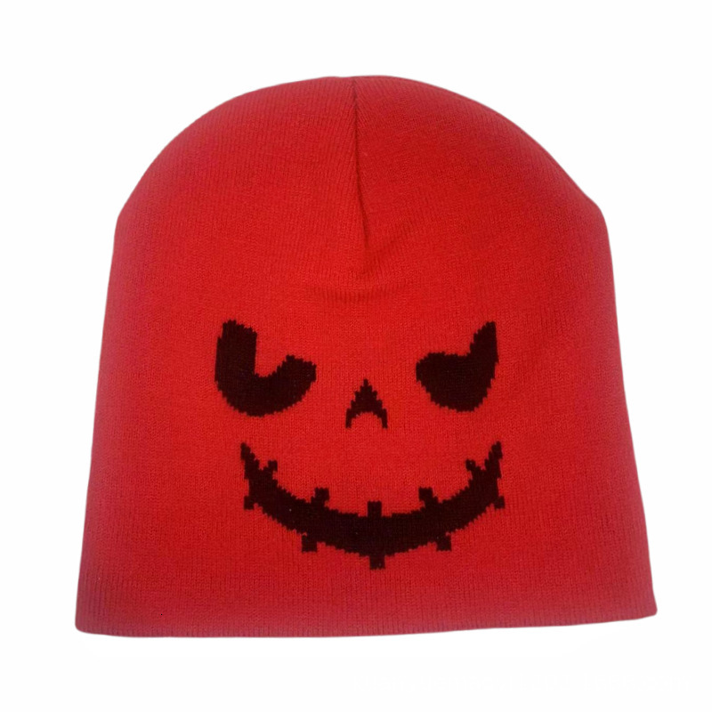 High quality design, men and women Pumpkin funny pattern yarn knitted casual, fashionable, warm resistant new autumn and winter cold hat