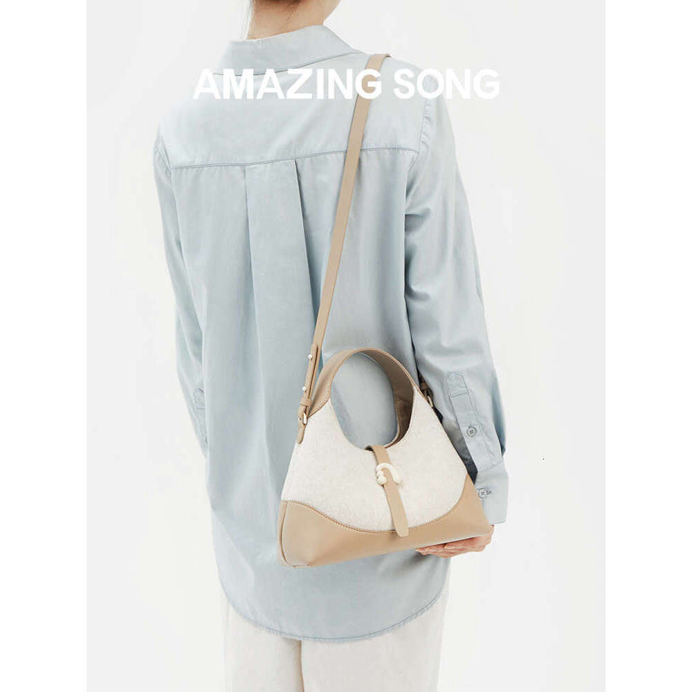 Amazing Song Triangle Crossbody Bag