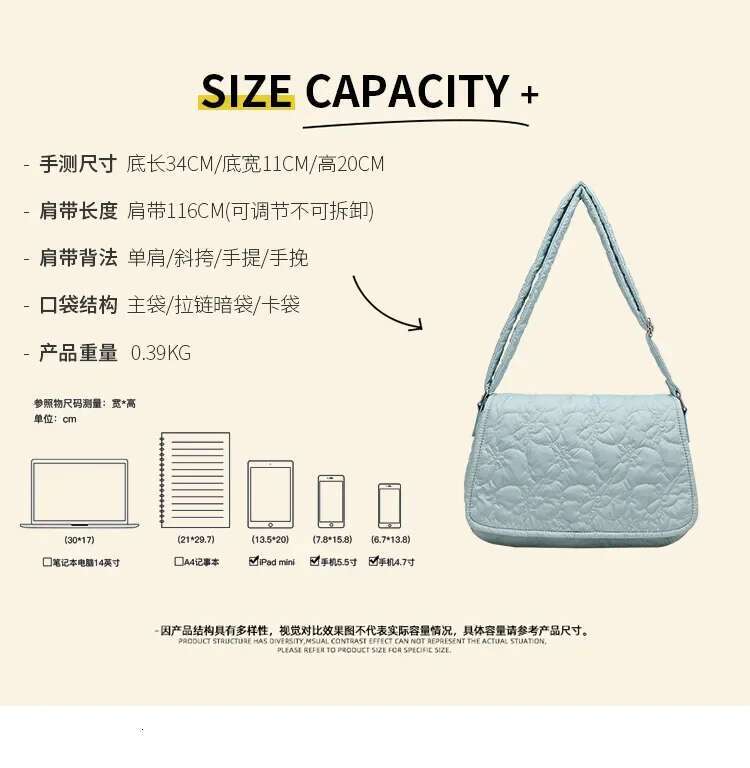 Designer Bag Small Trend Design Shoulder Bag New Simple Texture Pleated Bag Large Capacity Female Tote Bag Handbag Bags For Women