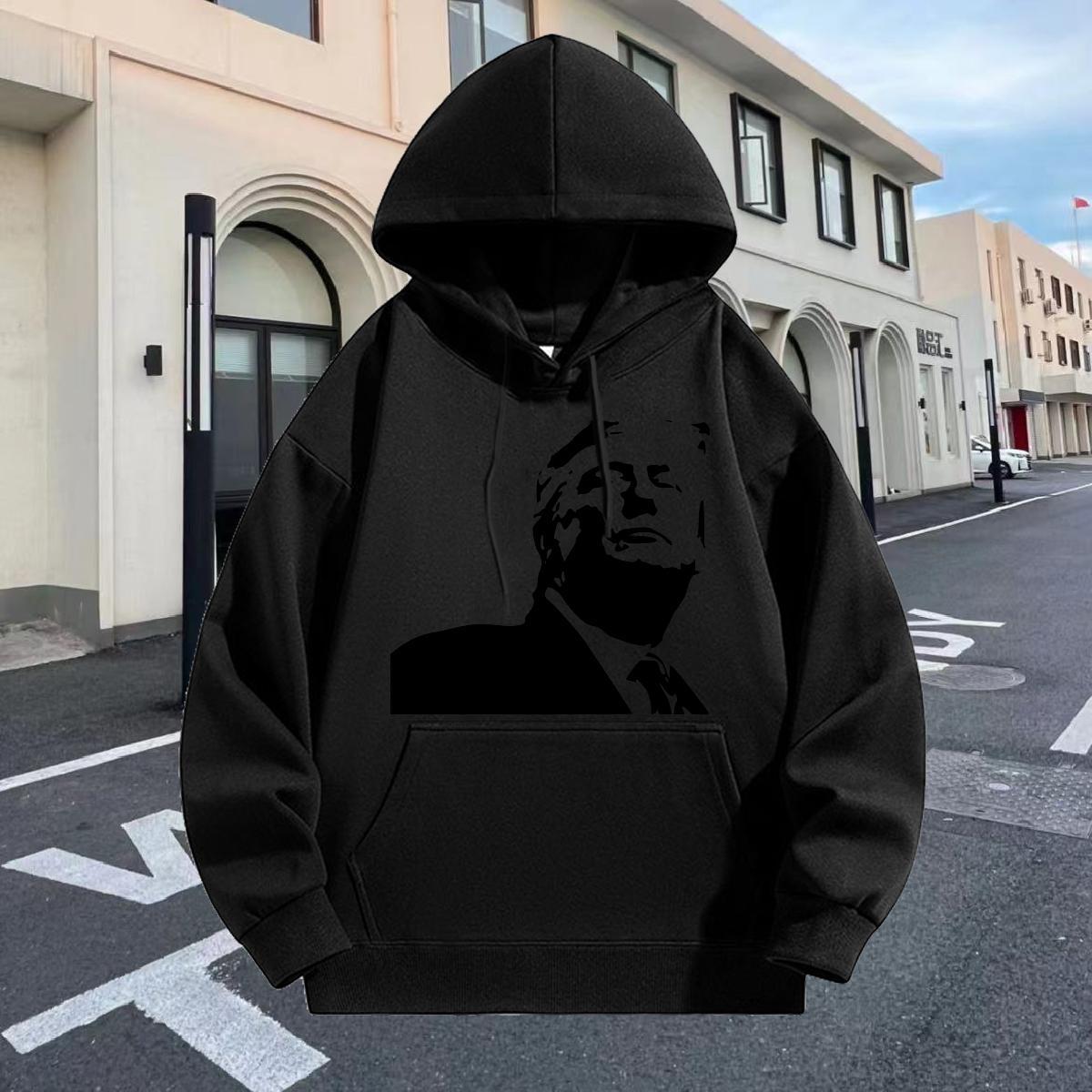 2024 Autumn and Winter Hoodie Men Breathable Cool Design Couples Hoodie Autumn Winter Casual Tops Pullover Hoodie DIY Warm Fleece