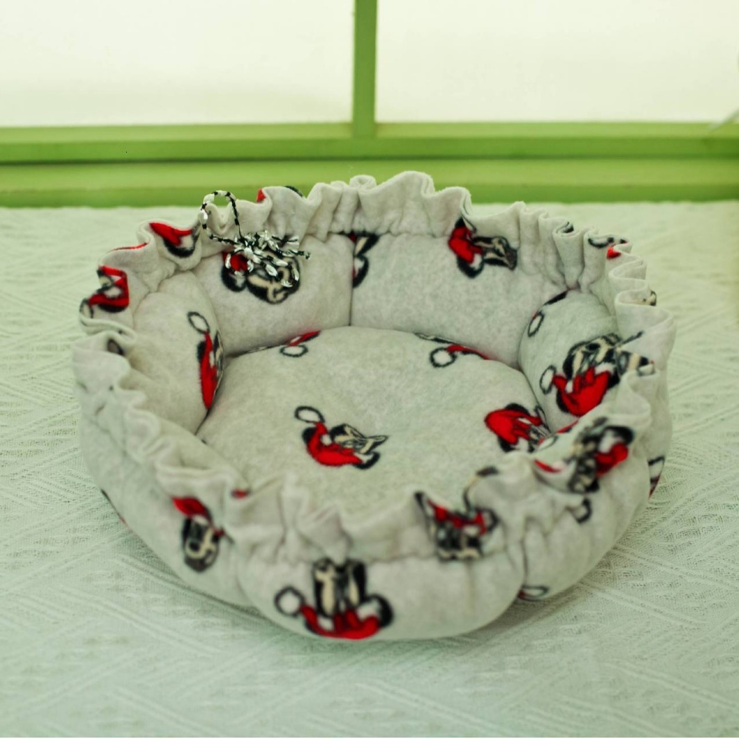 Dog's Nest Cat's Nest Pulling Flower Round Pet Nest Dog Bed Winter Dog Mat Pet Bed Pet Supplies Wholesale 28